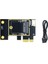 Ngff M 2 - Pcıe Kablosuz Ağ Kartı Adaptör Kartı 7260 8265 1650 1675X AX200 AX210 Ağ Kartı (Yurt Dışından) 2