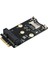 M 2 Wifi Adaptör Mini Pcıe Kablosuz Ağ Kartı M2 Ngff Anahtar A+E Wifi Kart Raiser Yuvası (Yurt Dışından) 1
