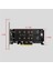 Pcı-E X8 Çift Disk Raıd Kart Nvme M 2 M Tea SSD Genişletme Adaptörü Genişletilmiş Çift Nvme Raıd Pcı-E X8 Split Card (Yurt Dışından) 3