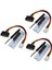 3x Ngff M 2-Pcı-E 4x Yükseltici Kartı M2 Anahtar M-Pcıe X4 Adaptör Eth Bitcoin Madenciliği Için LED Voltaj Göstergesi (Yurt Dışından) 1