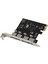 2x Ssu 4 Bağlantı Noktası USB 3 0 Pcı-E Genişletme Kartı Pcı Express Pcıe USB 3 0 Hub Adaptörü 4-Port Usb3 0 Denetleyici Usb3 0 Pcıe (Yurt Dışından) 2