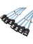3x Sas Kablo Sata Kablosu Yüksek Hız 6gbps 4 Bağlantı Noktası/sunucu Sunucu Için 0 5 Metre (Yurt Dışından) 5