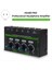 Kulaklık Amplifikatörü 4 Kanal Stereo Ses Amplifikatörü Canlı ve Kayıt Stüdyosu Için Mini Kulaklık Ayırıcı (Yurt Dışından) 4
