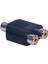 4 Adet Rca Av Splitter Y Adaptör 1 Dişi 2 Dişi Siyah (Yurt Dışından) 3