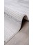 Beyaz Gri Polyester Dokuma Halı – Saçaklı, Antibakteriyel, Toz Tutmaz Modern Salon & Yolluk Halısı 5