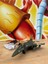 F16 Savaş Uçağı Sesli Işıklı Çekbırak Metal (Buhar Atar) F16 Uçak Standlı Koleksiyonluk Diecast Uçak 5