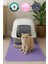 60X60 cm Lila Kedi Tuvaleti Önü Paspası Kedi Kumu Paspası 1
