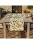 1 Adet Runner, Limon Desenli Runner,yıkanabilir Runner 40X140 cm 8