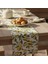 1 Adet Runner, Limon Desenli Runner,yıkanabilir Runner 40X140 cm 9