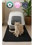 40X60 cm Siyah Kedi Tuvaleti Önü Paspası Kedi Kumu Paspası 1