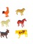 6'lı Çiftlik Hayvanları Figürü 1