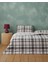 Winter Check Flanel Tek Kişilik Nevresim Takımı 160X220 cm Yeşil – Kırmızı 1