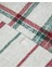 Winter Check Flanel Tek Kişilik Nevresim Takımı 160X220 cm Yeşil – Kırmızı 7