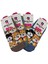 Kadın Figürlü Patik Çorap 4 Adet 1