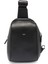 Siyah Hakiki Deri Unisex Çapraz Askılı Çanta - S1AC00021511-A41 9