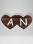 N Harfi (Sağ Parça) – Ahşap Puzzle Kalp Harf Magnet – Buzdolabı Süsü – Ikili Uyumlu (KOD:1022) 3