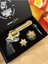 Gold Metal Kovboy Şerif 25CM Mantar Kapsül Atan Tabanca Kemer+Anahtarlık+Şerif Rozeti+Full Set 5