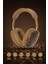 2219 Kablosuz Bluetooth Kulak Üstü Kulaklık / Ayarlanabilir Kafa Bandı / Mikrofon / 3.5mm Aux 1