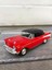 Welly 1957 Chevrolet Bel Air Diecast Metal Araba Model Araba Oyuncak Araba Çek Bırak Araba 12 cm 1