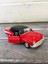 Welly 1957 Chevrolet Bel Air Diecast Metal Araba Model Araba Oyuncak Araba Çek Bırak Araba 12 cm 2