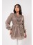 Taş işlemeli Kemer Detaylı Bluz BLZ16086 5