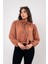 Kol Ve Bel Lastik Bağlama Detaylı Bluz BLZ630 5