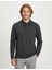 Jprccrodney Ls Polo Yaka Koyu Gri Erkek Sweat Shirt 12259645 3