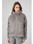 Luzern Kadın Gri Çift Taraflı Teddy Mont 25WGP5318FF 10