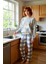 Kadın Wellsoft Lama Baskılı Pijama Takımı Fonksiyonel Dayanıklı Kaliteli Konforlu Estetik Şık 2