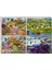 Çocuklar Için Eğitici ve Öğretici Yapboz Puzzle 4 Adet Toplam 128 Parça Renkli 1