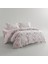 Barbara Saten Çift Kişilik Nevresim Takımı - Pudra 1