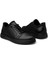 GR0408 Hakiki Deri Akıllı Bağcık Bilekten Streçli Ortopedik Siyah Renk Erkek Ayakkabı 6