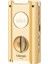 Yeni Seri Dahili V-Cutter Delicili ve Iğneli Çift Torch Puro Çakmağı Gold 1