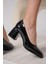 Candie Siyah Rugan Kadın Stiletto 5