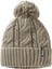 Pompom Beanie Unisex Bej Bere 1