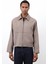 Koyu Vizon Regular Fit Dokulu Erkek Mont 3
