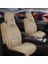 Aldysm Ford Focus 4 Lüx Deri Oto Koltuk Kılıfı Ön Arka Takım (Royal) Bej 3