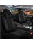 Aldysm Ford Focus 2 Lüx Full Deri Oto Koltuk Kılıfı Ön Arka Takım (Giydirme Tip) Tam Siyah 1