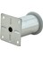 Metal Ayarlanabilir 4 Adet Mobilya Ayağı Metal Tablalı 6cm 4