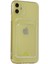 Iphone 11 Kılıf Kart Şeffaf Silikon - Şeffaf 3