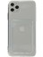 Iphone 11 Kılıf Kart Şeffaf Silikon - Şeffaf 2
