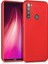 Microsonic Matte Silicone Note 8t Için Kılıf Kırmızı [redmi Note 8t ile Uyumlu Kılıf - 1