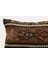 El Yapımı Kilimden Yapılmış Vintage Kırlent Kılıfı, Yün, 30X50 cm 2