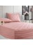 Formeya Yatak Koruyucu Alez Kapitone Pudra RENK%100 Pamuk Fitted Alez Çarşaf 160 x 200 1