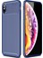 Iphone Xs Kılıf Auto Focus Karbon Kapak - Lacivert 1