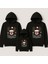 Yeni Yıl Noel Yılbaşı Christmas Baskılı Anne Baba Çocuk Kombin Kapşonlu Sweatshirt 1