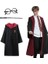 Bfs Nessiworld Harry Potter Gryffindor Kapişonlu Çocuk Kostüm + Asa + Gözlük Seti 11-12 Yaş 1