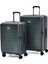 Ground Körüklü 2’li Valiz Seti Büyük ve Orta Boy – Ultra Dayanıklı, Geniş Hacimli, Tsa Kilitli 1