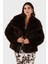 Oversize Geniş Yaka Yumuşak Dokulu Kürk Bayan Kürk 68912364942P98 1