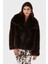Oversize Geniş Yaka Yumuşak Dokulu Kürk Bayan Kürk 68912364942P98 6